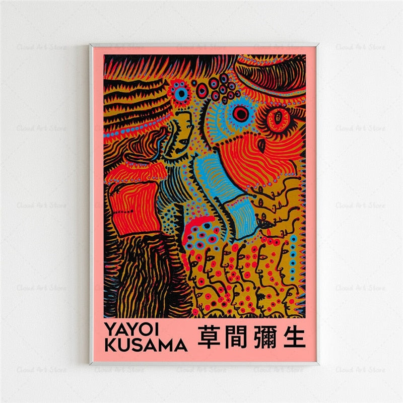 CORX Designs - Yayoi Kusama Exhibition Wall Art Canvas - Review