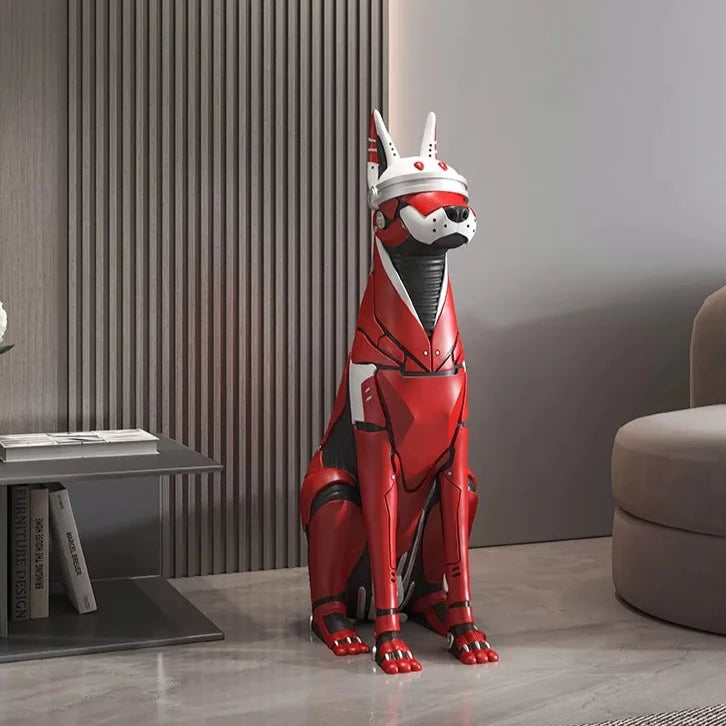 CORX Designs - Robot Dog Electroplated Floor Ornament - Review