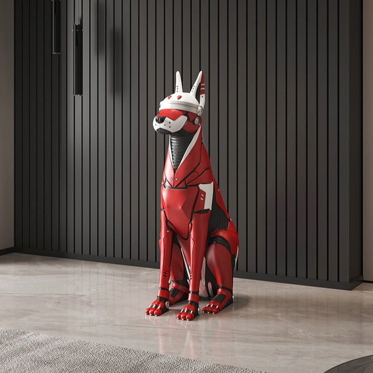 CORX Designs - Robot Dog Electroplated Floor Ornament - Review