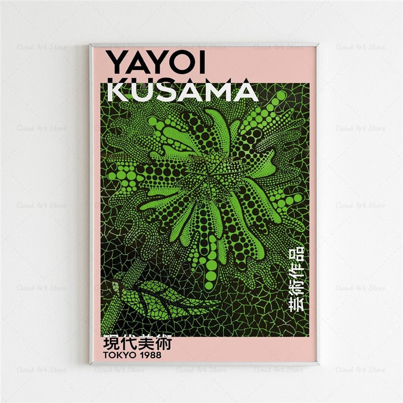 CORX Designs - Yayoi Kusama Exhibition Wall Art Canvas - Review