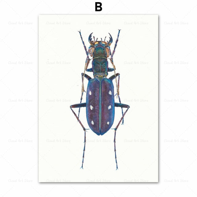 CORX Designs - Beetle Insect Bee Nursery Room Canvas Art - Review