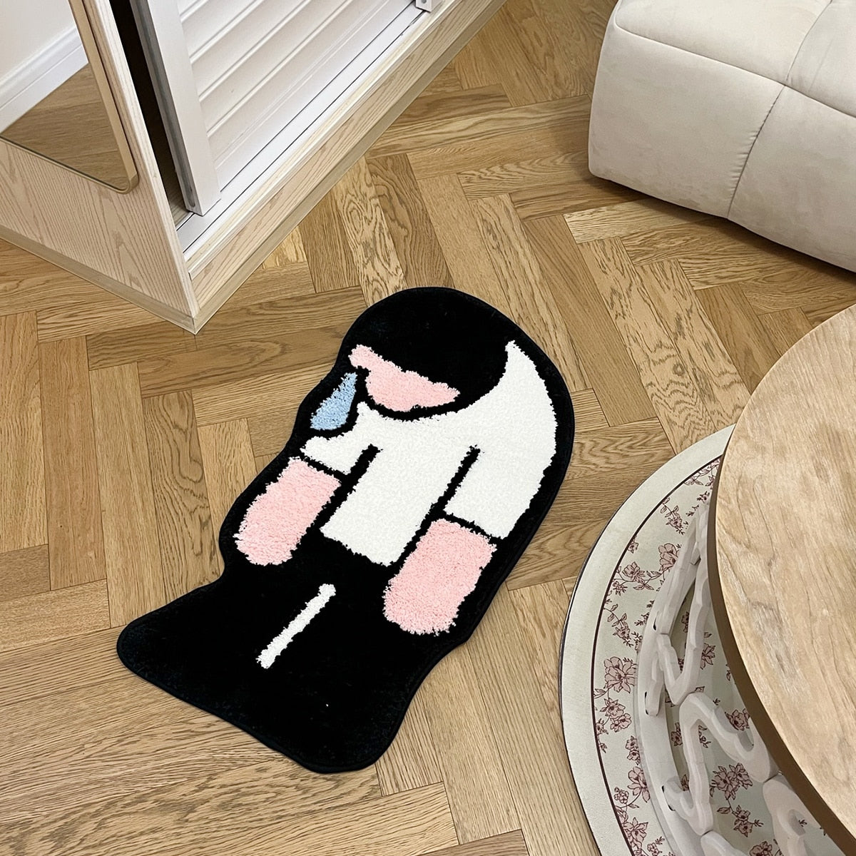 CORX Designs - Sad Man Rug - Review