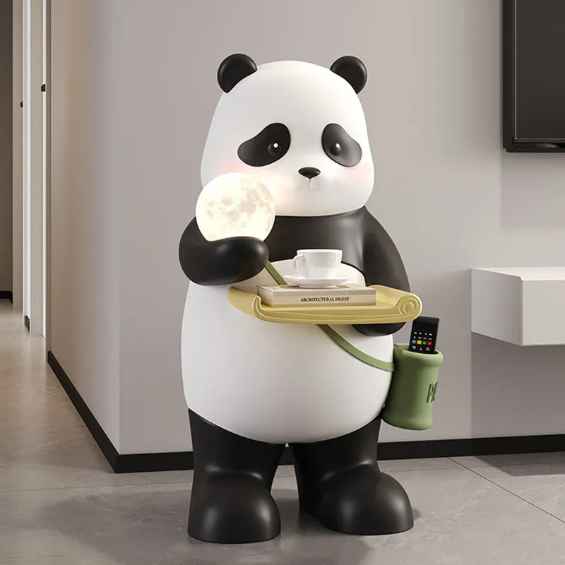 CORX Designs - Panda Large Floor Ornament Lamp with Light - Review