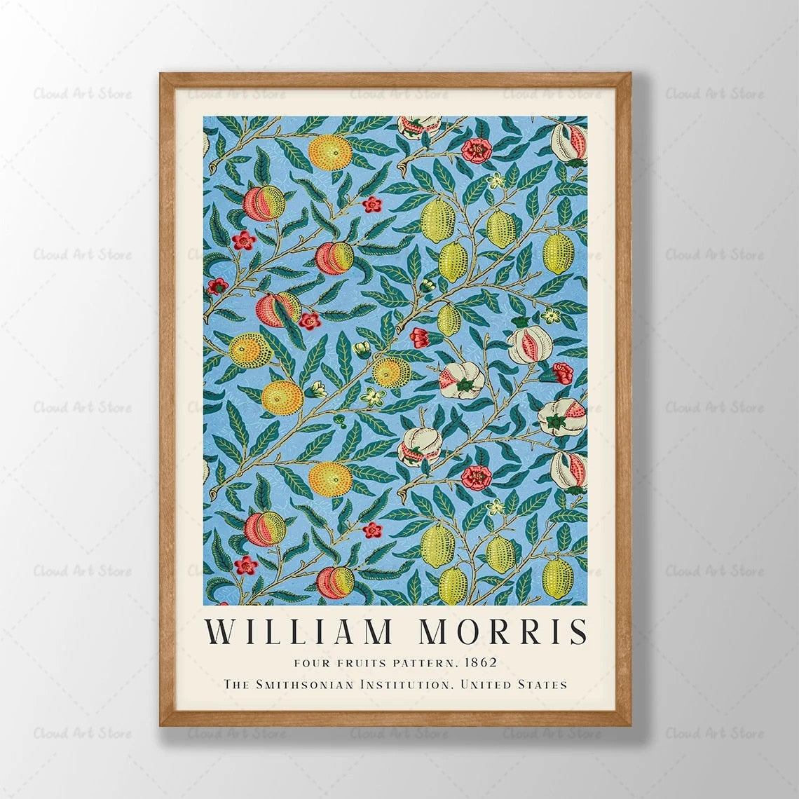 CORX Designs - William Morris Flower Floral Wall Art Canvas - Review