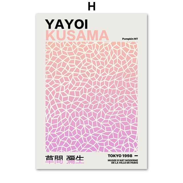 CORX Designs - Abstract Yayoi Kusama Gallery Wall Art Canvas - Review