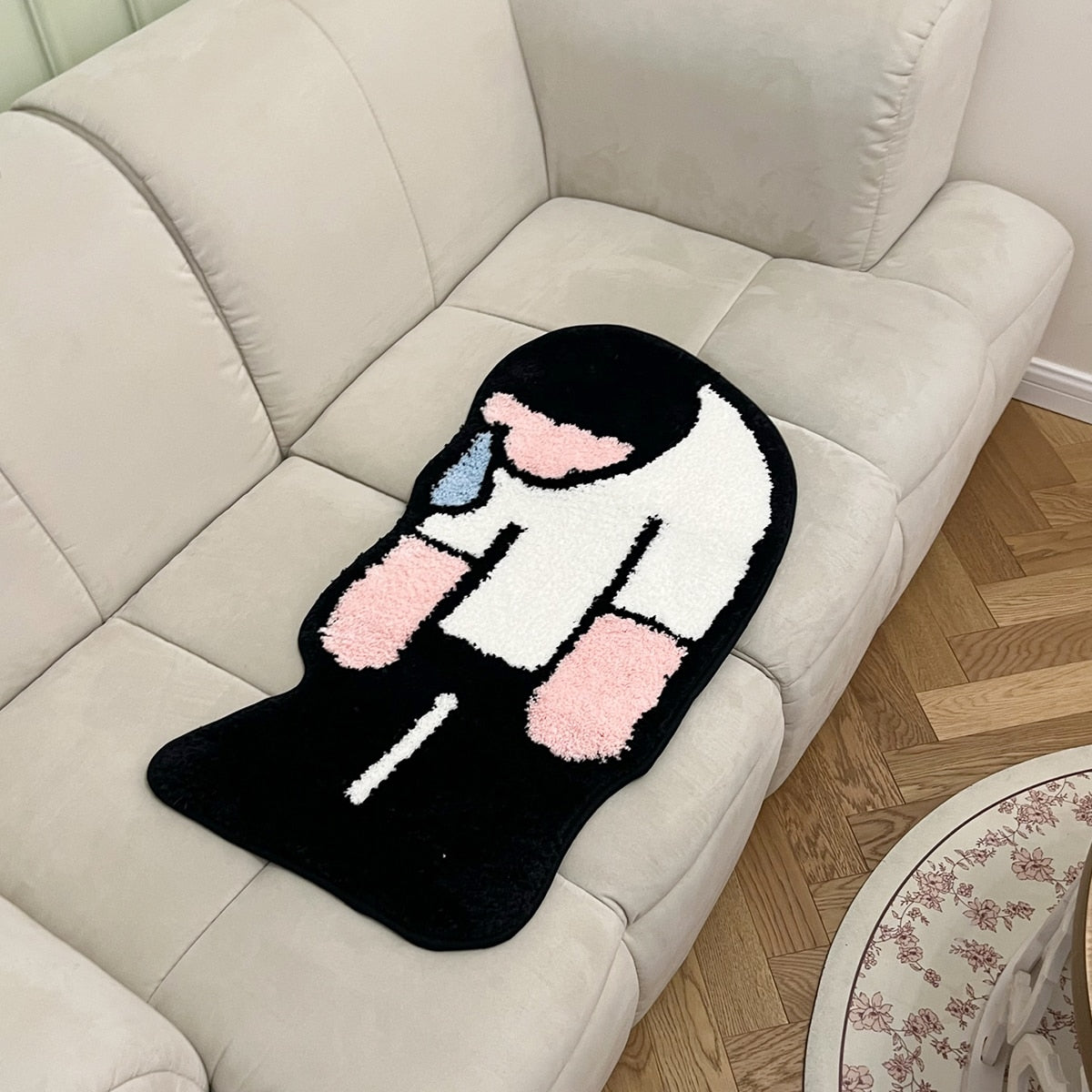 CORX Designs - Sad Man Rug - Review