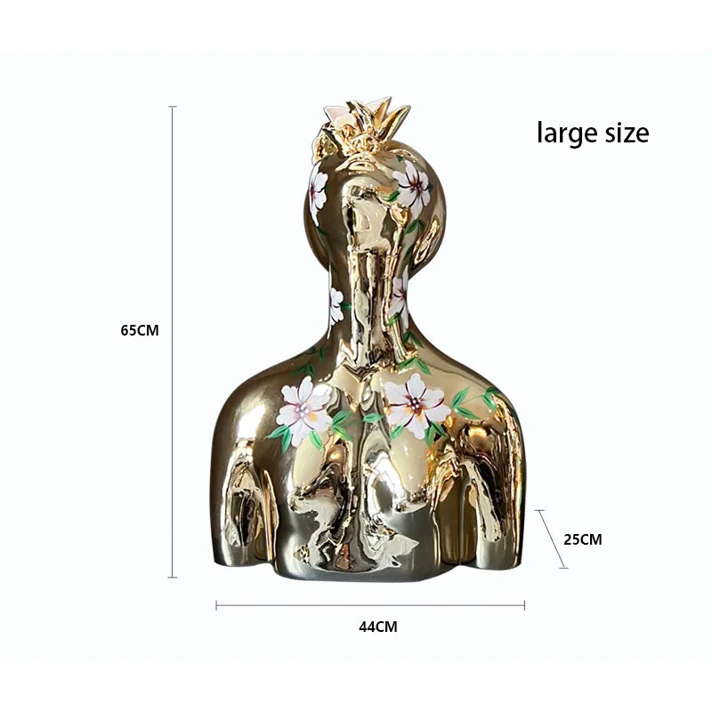 CORX Designs - Electroplated Painted Half Body Art Ornament - Review