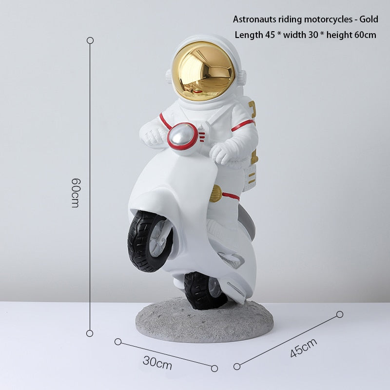 CORX Designs - Astronaut Riding Motorcycle Landing Floor Ornament - Review