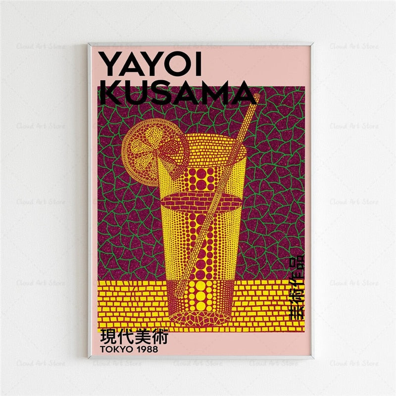 CORX Designs - Yayoi Kusama Exhibition Wall Art Canvas - Review