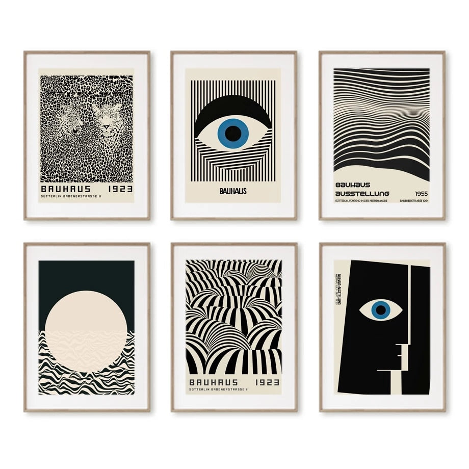 CORX Designs - Bauhaus Line Abstract Eye Wall Art Canvas - Review