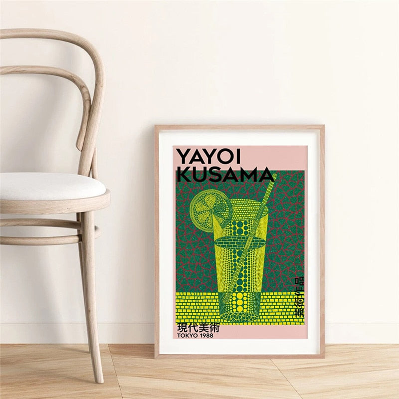 CORX Designs - Yayoi Kusama Exhibition Wall Art Canvas - Review
