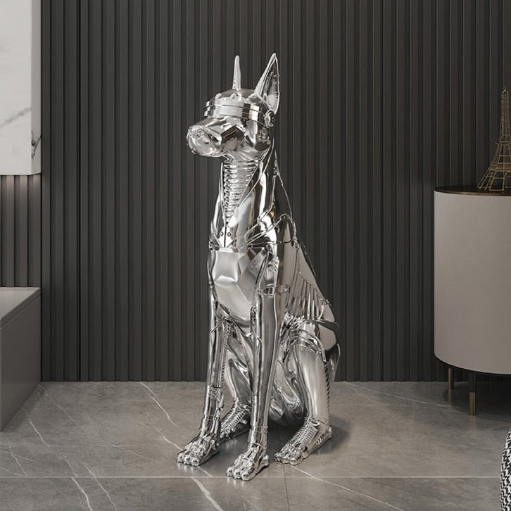 CORX Designs - Robot Dog Electroplated Floor Ornament - Review