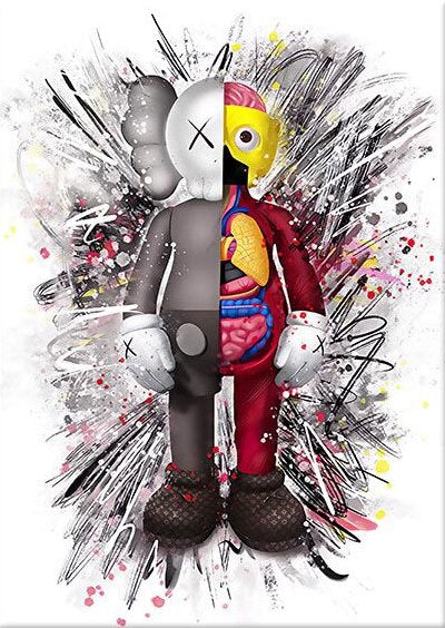CORX Designs - Kaws Cute Wall Art Canvas - Review
