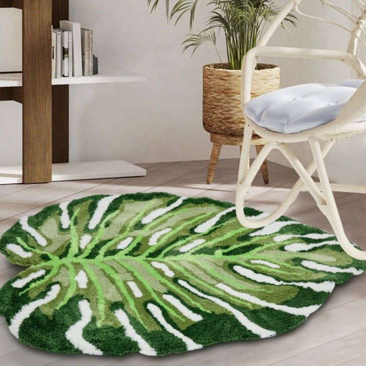 CORX Designs - Tropical Monstera Leaf Rug - Review