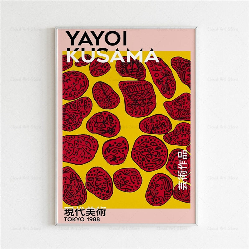 CORX Designs - Yayoi Kusama Exhibition Wall Art Canvas - Review