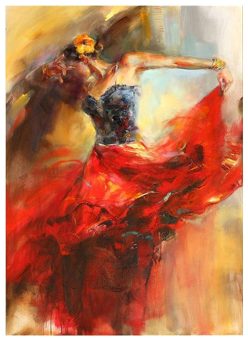 CORX Designs - Violin Women Painting Wall Art Canvas - Review