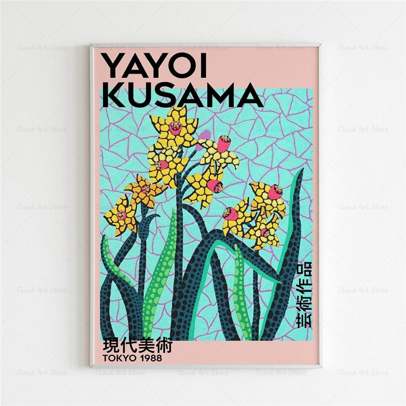 CORX Designs - Yayoi Kusama Exhibition Wall Art Canvas - Review