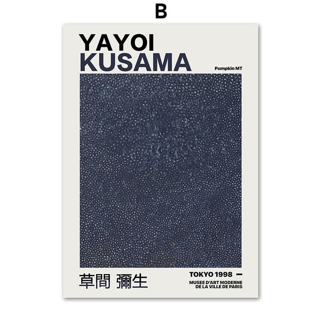 CORX Designs - Abstract Yayoi Kusama Gallery Wall Art Canvas - Review