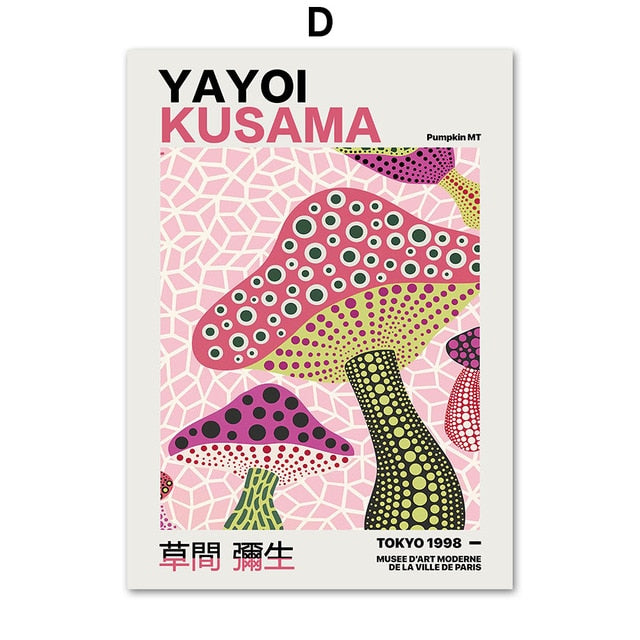 CORX Designs - Abstract Yayoi Kusama Gallery Wall Art Canvas - Review