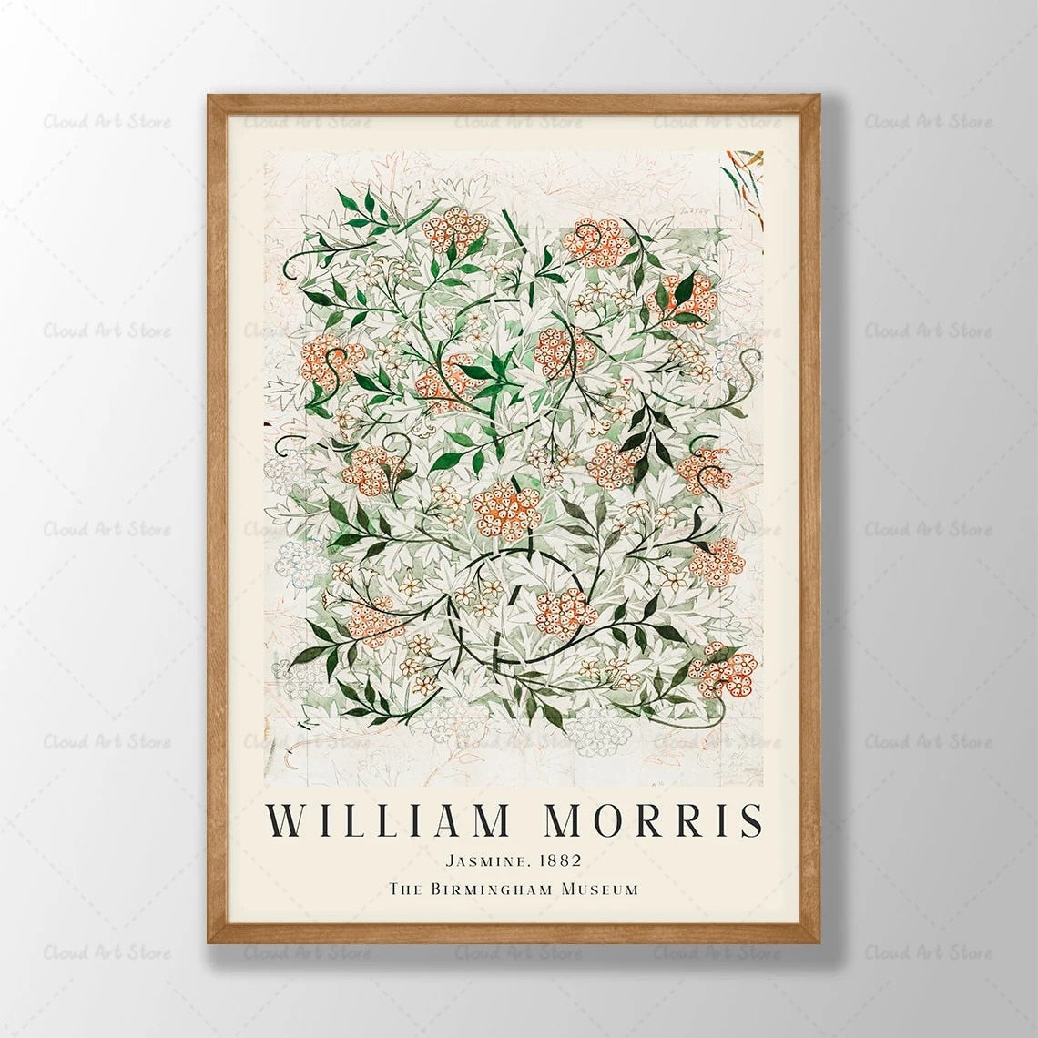 CORX Designs - William Morris Flower Floral Wall Art Canvas - Review