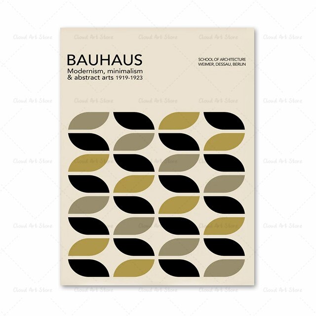 CORX Designs - Abstract Colorful Bauhaus Geometric Wall Art Canvas - Review