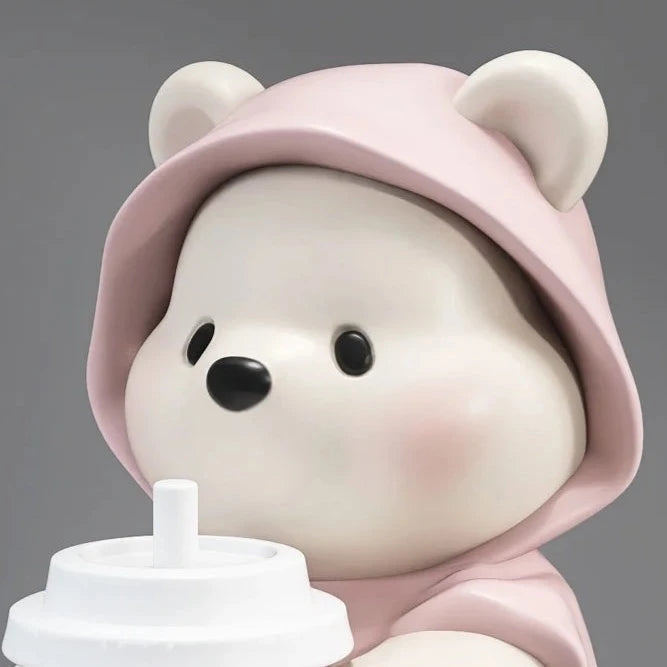 CORX Designs - Cute Bear Milk Tea Floor Decoration Statue - Review