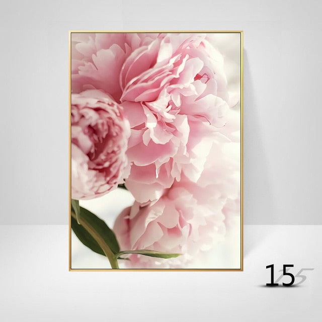 CORX Designs - Pink Peony Flower Wall Art Canvas - Review