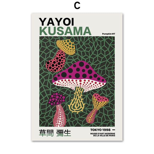 CORX Designs - Abstract Yayoi Kusama Gallery Wall Art Canvas - Review
