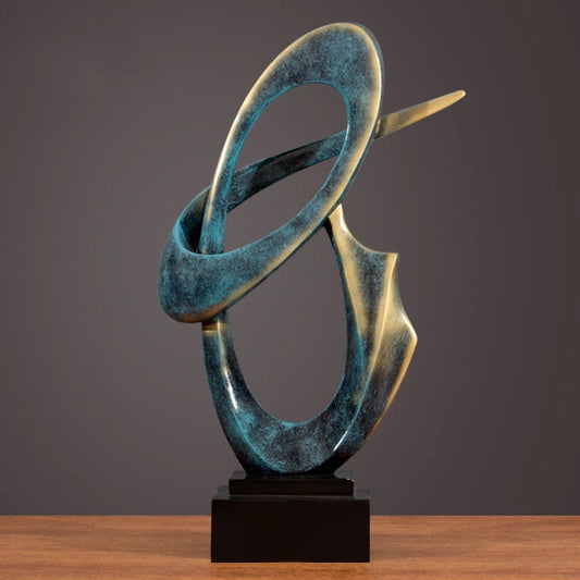 CORX Designs - Swirl Gold and Blue Abstract Ornament - Review