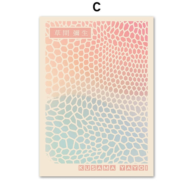 CORX Designs - Abstract Yayoi Kusama Pumpkin Gallery Wall Art Canvas - Review