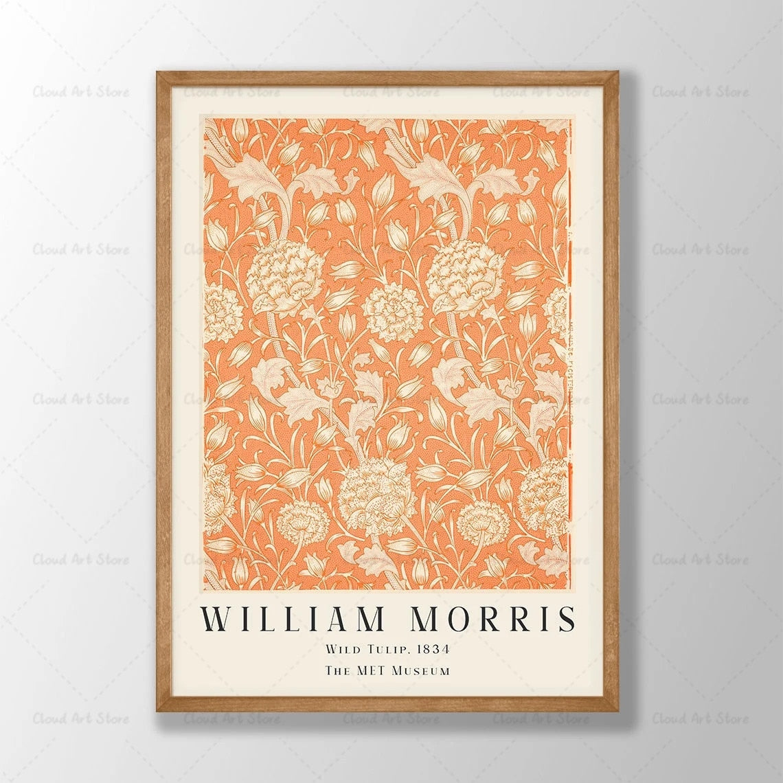 CORX Designs - William Morris Flower Floral Wall Art Canvas - Review