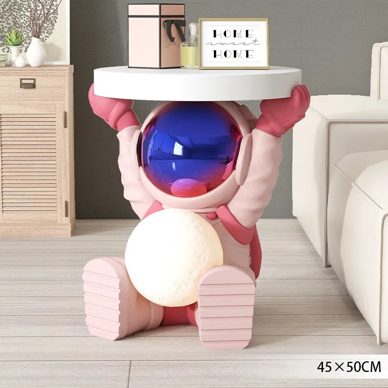 CORX Designs - Cute Astronaut Moon Lamp Bedside Table Landing Ornament - Review