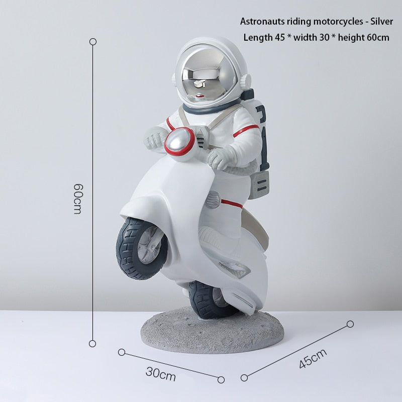 CORX Designs - Astronaut Riding Motorcycle Landing Floor Ornament - Review