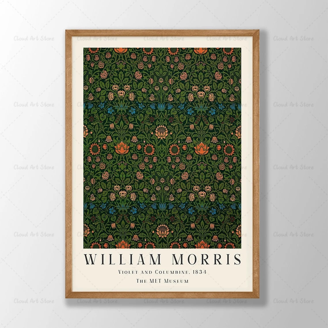 CORX Designs - William Morris Flower Floral Wall Art Canvas - Review