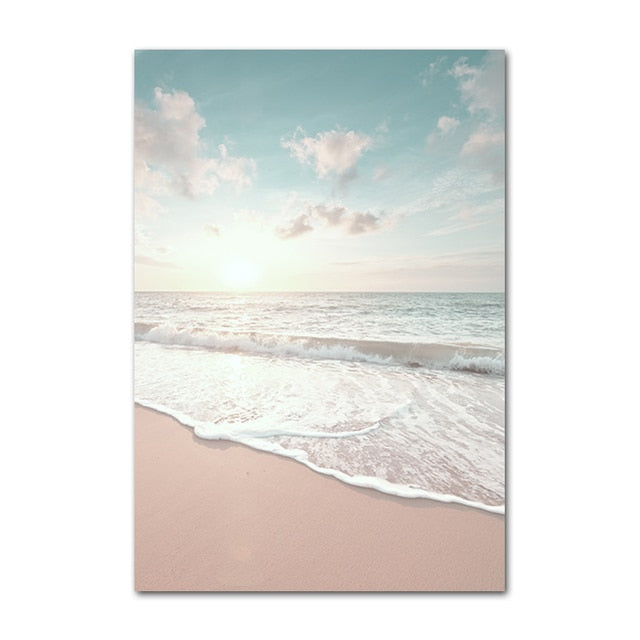 CORX Designs - Beach Sea Coconut Wall Art Canvas - Review