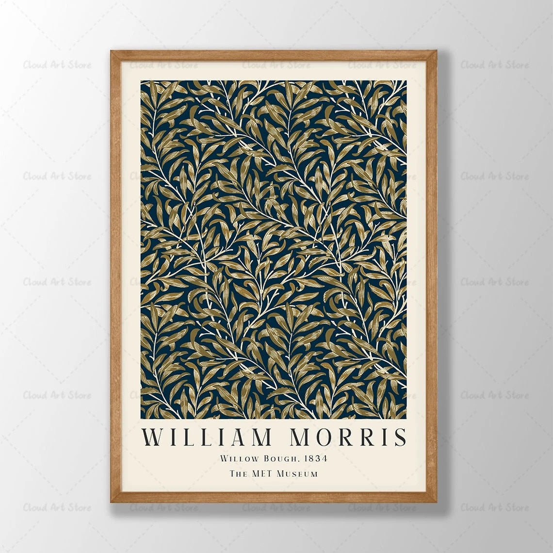 CORX Designs - William Morris Flower Floral Wall Art Canvas - Review