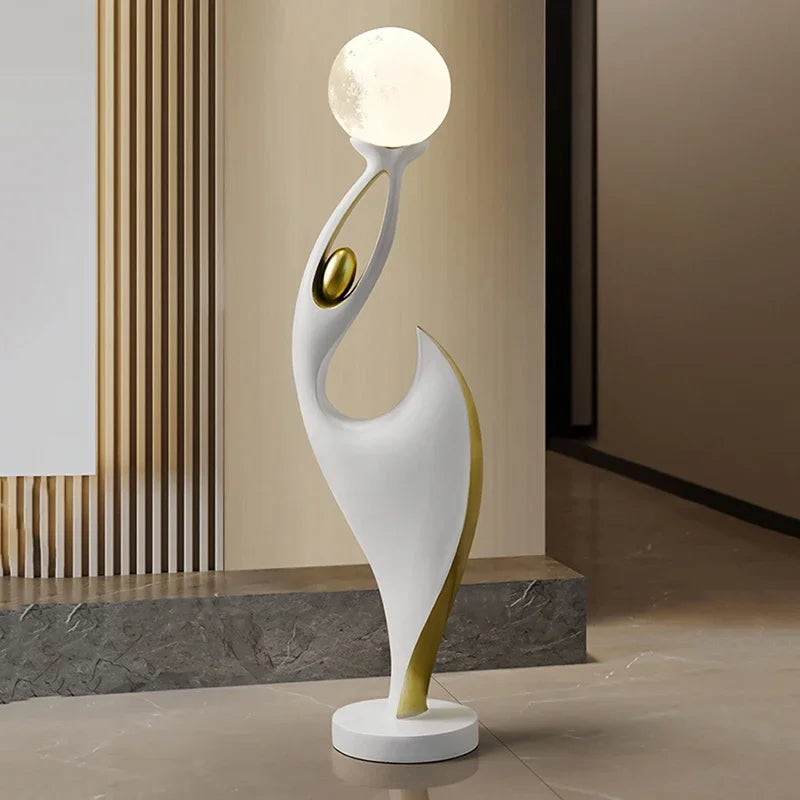 CORX Designs - Abstract Figure Floor Ornament with Light - Review