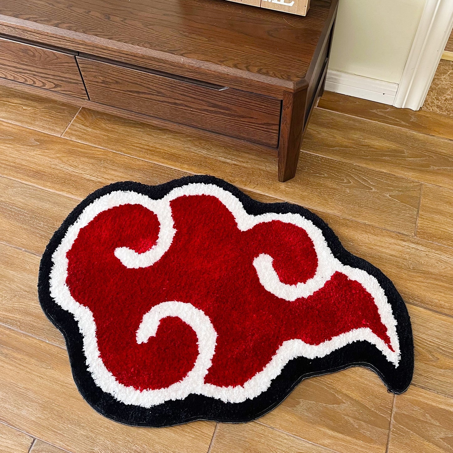 CORX Designs - Japanese Anime Red Cloud Rug - Review