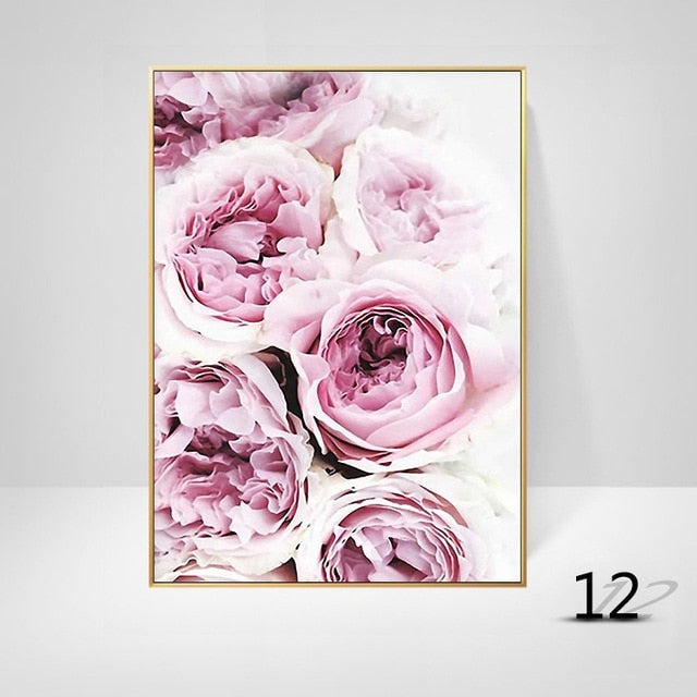 CORX Designs - Pink Peony Flower Wall Art Canvas - Review