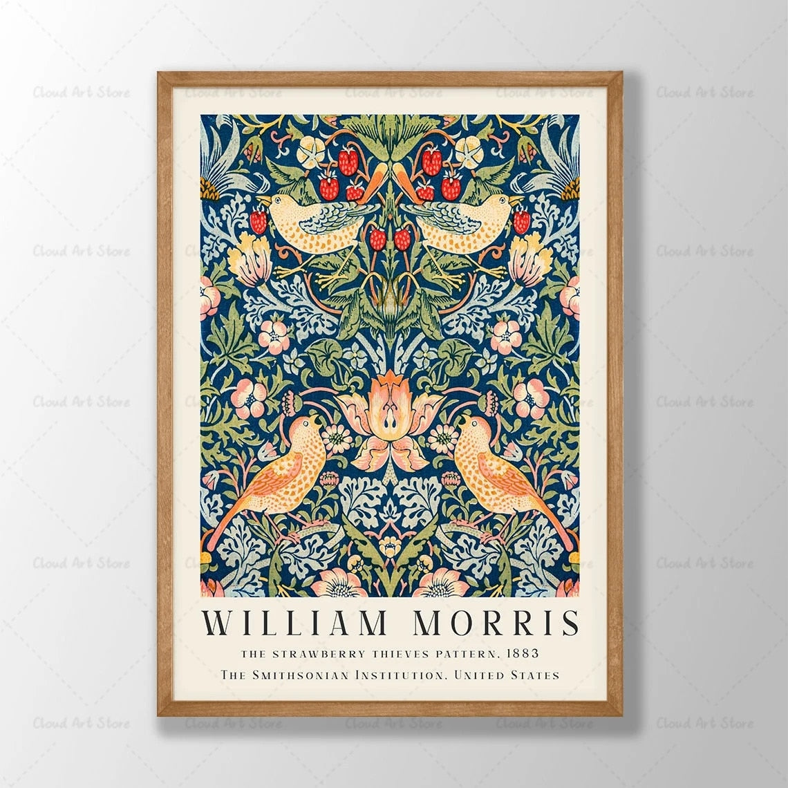 CORX Designs - William Morris Flower Floral Wall Art Canvas - Review
