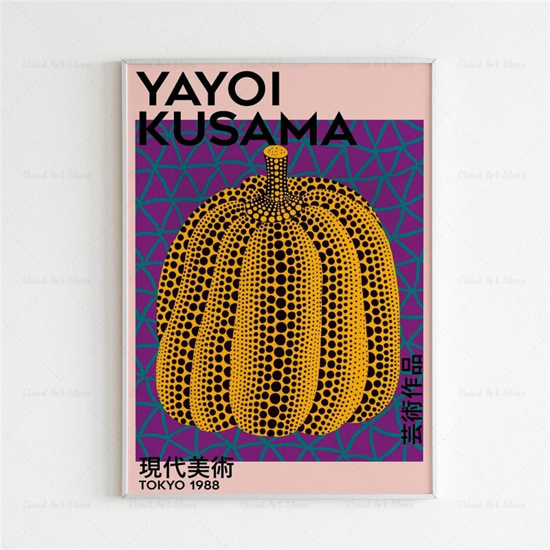 CORX Designs - Yayoi Kusama Exhibition Wall Art Canvas - Review