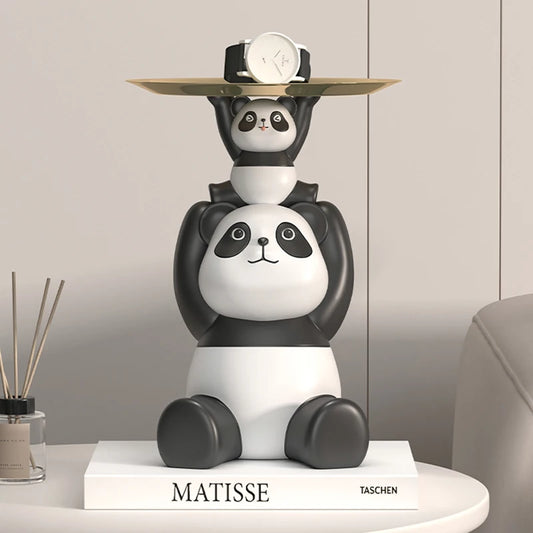 CORX Designs - Cute Panda Ornament with Tray - Review