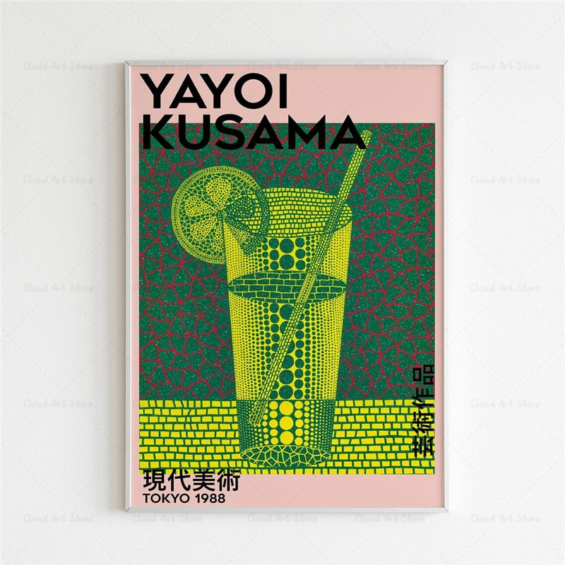 CORX Designs - Yayoi Kusama Exhibition Wall Art Canvas - Review