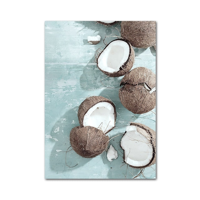 CORX Designs - Beach Sea Coconut Wall Art Canvas - Review