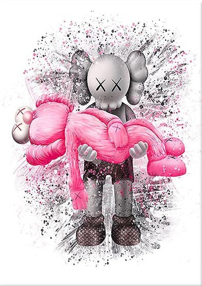 CORX Designs - Kaws Cute Wall Art Canvas - Review