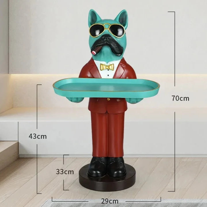 CORX Designs - Bulldog Tray Floor Ornament - Review