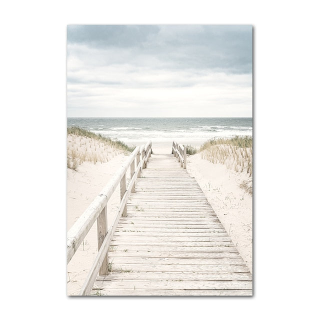 CORX Designs - Beach Sea Coconut Wall Art Canvas - Review