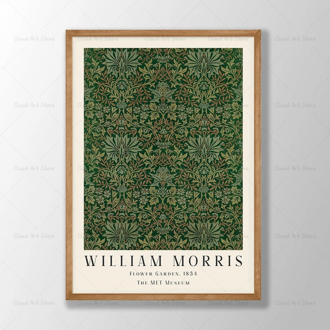 CORX Designs - William Morris Flower Floral Wall Art Canvas - Review