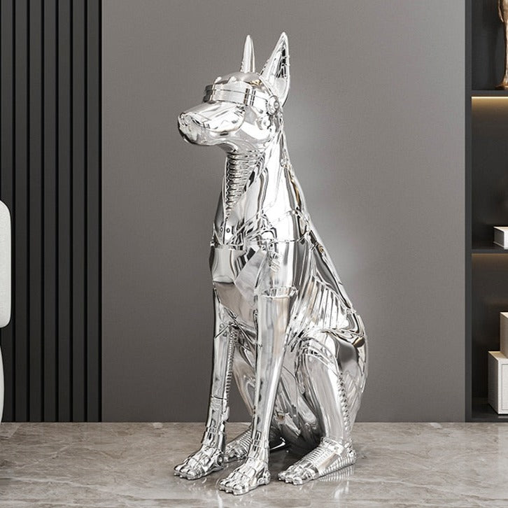 CORX Designs - Robot Dog Electroplated Floor Ornament - Review