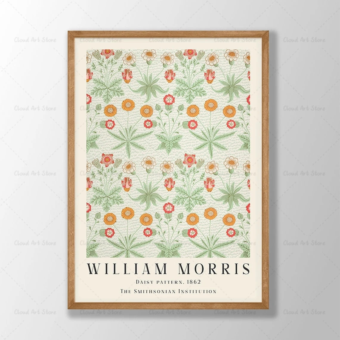 CORX Designs - William Morris Flower Floral Wall Art Canvas - Review